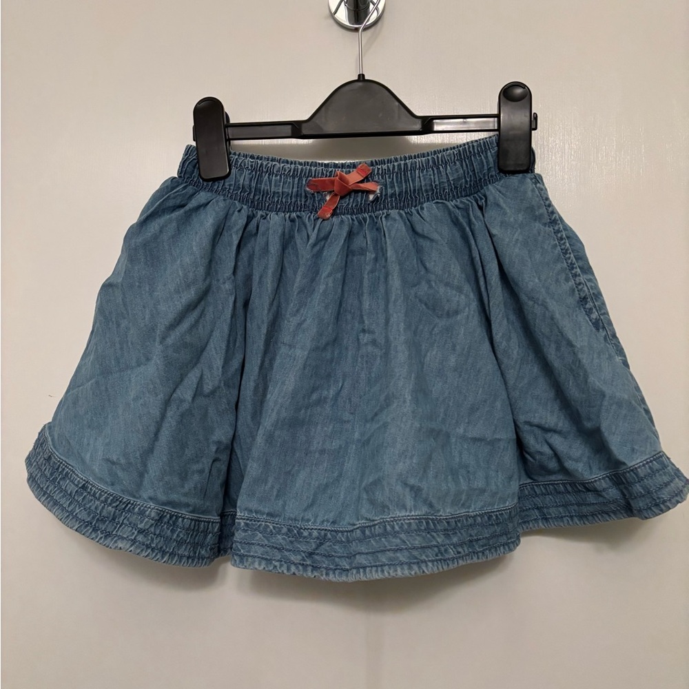 Boden Girls Denim Twirly Skirt 8-9 years